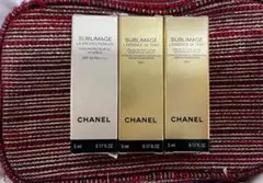 CHANEL シャネル サブリマージュ　サンプル　3個