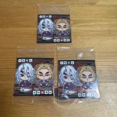 鬼滅の刃 シールウエハース 14 無限城編 宇髄天元 煉獄 3枚
