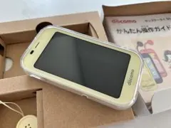 ドコモキッズケータイSH-03Mイエロー　DOCOMO