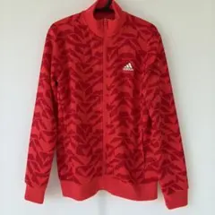 adidas アディダス キッズ ジャージ 140cm レッド