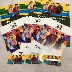 ミセスグリーンアップル　Mrs. GREEN APPLE フライヤー&ステッカー