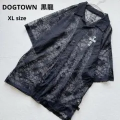 【希少】DOGTOWN スパイダーウェブ レース シアーシャツ XL