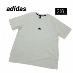 アディダス メンズ 2XL スポーツウェア 半袖 Tシャツ セージグリーン