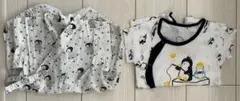 ベビー服ロンパース甚平セット