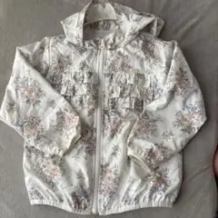 petit main 花柄ジャケット 110サイズ