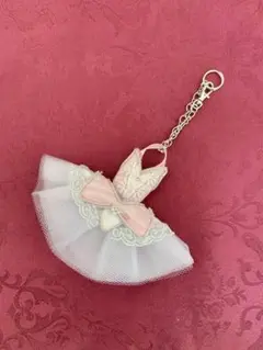 オーロラ姫　バレエチュチュ バッグチャーム
