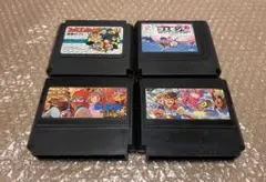 【FCソフト4本セット・任天堂・ファミコン】mad