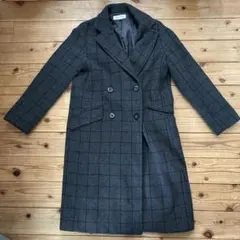 GLOBAL WORK チェスターコート Sサイズ グレー