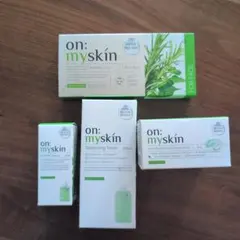 新品】on:myskin スキンケアセット 3点セット＋限定ハーブピーリング