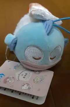 サンリオ キャラクターズ だらりん寿司ライフ マスコット ハンギョドン　海老