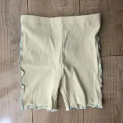 プティマイン ハーフレギンス 90 イエロー