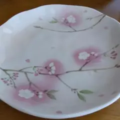 桜柄　中皿　和食器　21cmのサムネイル