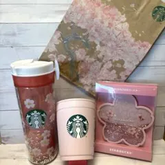 スターバックス　サクラ　カラーチェンジタンブラー　ステンレスカップ　コースター