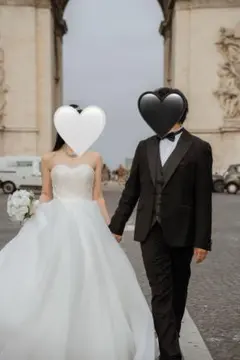 YNS　ウエディングドレス　プリンセスライン