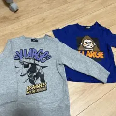 XLARGE KIDS トレーナー Tシャツ2点セット 90サイズ