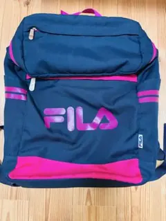 FILA リュック ネイビー ピンクのサムネイル