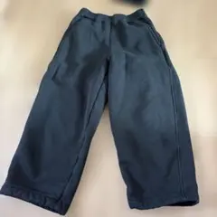 UNIQLO キッズ 裏ボア スウェットパンツ 120cm ブラック