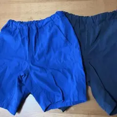 無印良品ハーフパンツ　2枚セットキッズ110サイズ