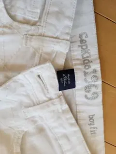 GAP白デニム