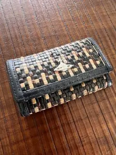 Vivienne Westwood 編み込みレザーキーケース