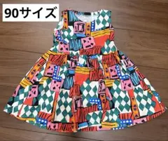 Ocean&Ground ノースリーブ ワンピース 90cm 総柄のサムネイル