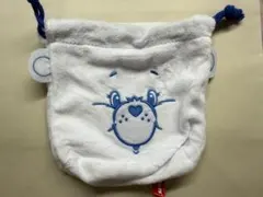 ケアベア ふわふわフェイス 巾着