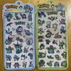 ポケモン　ドロップシール　ポッチャマ　レックウザ　ミジュマル　２枚