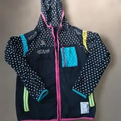 SVOLME ドット柄 フード付きジャケット