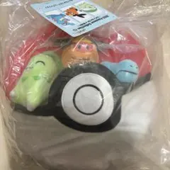 ポケモン　1番くじ　A賞ぬいぐるみ付きゲームクッションセット　おまけ付き