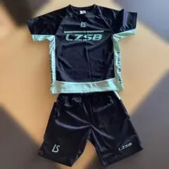 Luz & Sombra サッカーウェアセット 160サイズ 黒/ミント