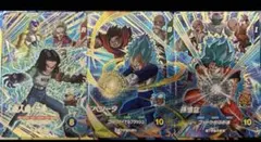 集結せよ！第7宇宙の戦士カードゲットチャンス　3種類コンプセット
