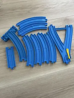プラレール 青いレールセット