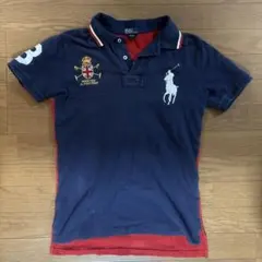 Polo by Ralph Lauren ポロシャツ ネイビー レッド swag