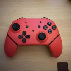 NintendoSwitch】純正プロコン 八角ゲート仕様 レッドメタリック