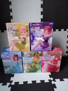 五等分の花嫁 Bloo-me! フィギュア 中野一花 二乃 三玖 四葉 五月
