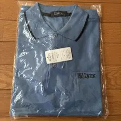 リンクス　ポロシャツ　ブルー