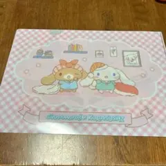 くら寿司　サンリオ　シナモロール　コラボクリアファイル
