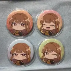 カラフルピーチ 缶バッジ 4種セット からぴち　えとさんのサムネイル