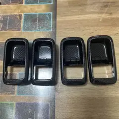 インプレッサ WRX STI GDB 鷹目 カーボン メッシュグリル 3点セット