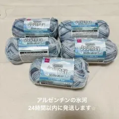 Postcard Journey アルゼンチンの氷河 毛糸 5玉セット