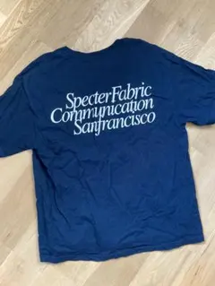 SPECTER FABRIC COMMUNICATION tシャツ ネイビー