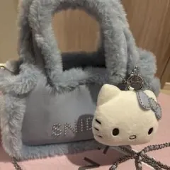 SNIDEL ハローキティ コラボ ファーバッグ - メルカリ
