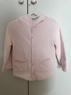 ラルフローレン　ピンク フード付き トレーナー