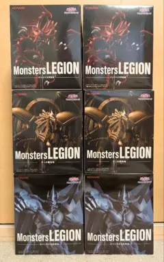 【６個まとめ売り】遊戯王　フィギュア　オシリスの天空竜　ラーの翼神竜