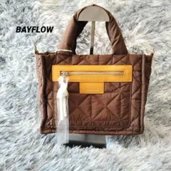 【新品】BAYFLOW キルトバッファースクエア ショルダー　2way