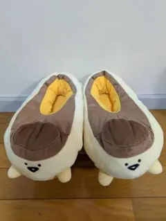 お文具といっしょ ぬいぐるみスリッパ プリンさん