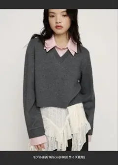 SLY スライLAYERED LIKE CROP KNIT TOPS 冬服 春服