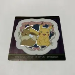 かわいい！ポケモンスナック いちご味 シール イーブイ 最新版 30周年