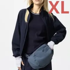 UNIQLO　ユニクロ　ウルトラストレッチアクティブブルゾン　ネイビー　XL