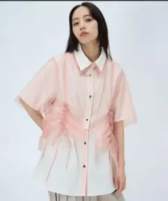 HARE チュールレイヤーシャツのサムネイル